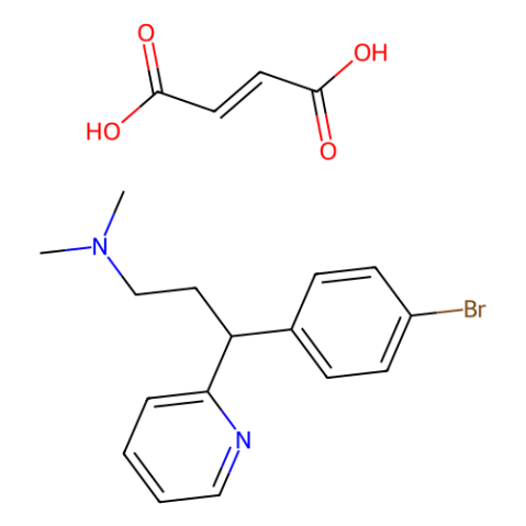 馬來酸溴苯那敏,Brompheniramine hydrogen maleate