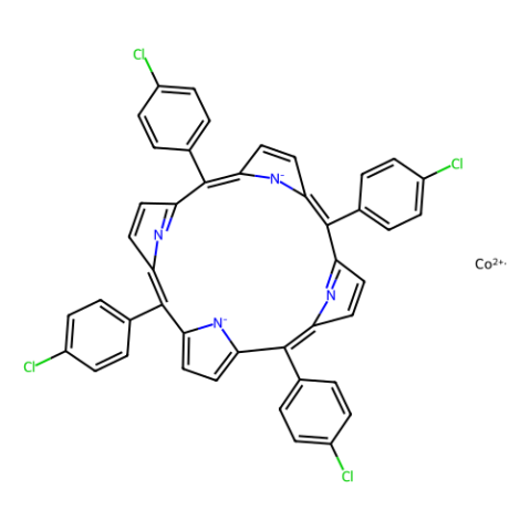 四对氯代苯基卟啉钴(II),Co(II)(5,10,15,20-tetra-(p-chlorophenyl)porphyrin)