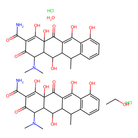 盐酸强力霉素,Doxycycline hyclate