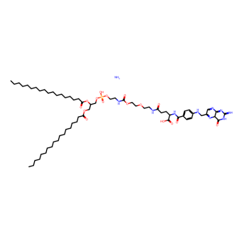 1,2-二硬脂?；?sn-甘油-3-磷酸乙醇胺-N-[葉酸(聚乙二醇)-2000](銨鹽),1,2-distearoyl-sn-glycero-3-phosphoethanolamine-N-[folate(polyethylene glycol)-2000] (ammonium salt)