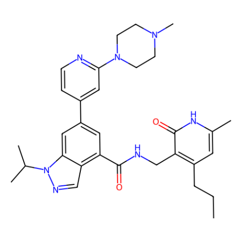 GSK343,细胞可穿透的histone H3-赖氨酸27（H3K27）甲基转移酶EZH2抑制剂,GSK343