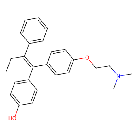 4-羟基三苯氧胺,4-Hydroxytamoxifen (Afimoxifene)