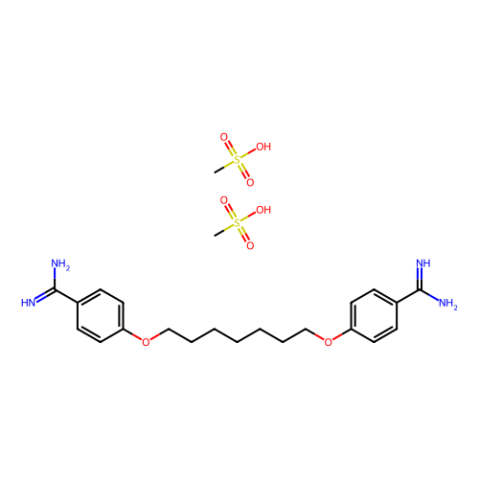 二甲基磺酸庚胺,Heptamidine dimethanesulfonate