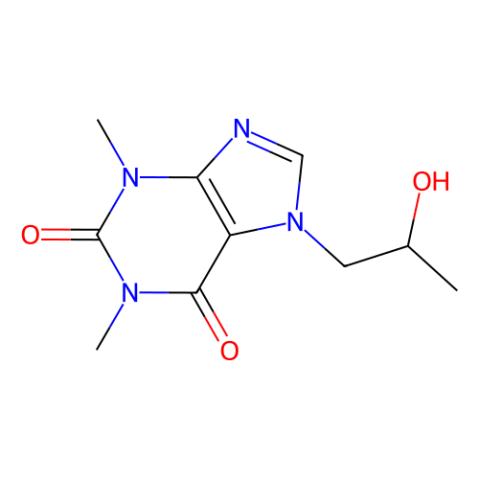 7-(2-羟丙基)茶碱,7-(2-Hydroxypropyl)theophylline