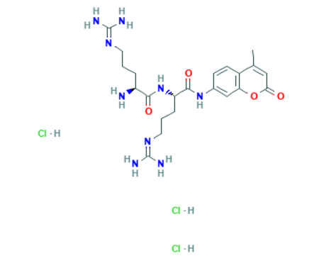 L-精氨酸-L-精氨酸7-氨基-4-甲基香豆素三盐酸盐,L-Arginyl-L-arginine 7-amido-4- methylcoumarin trihydrochloride