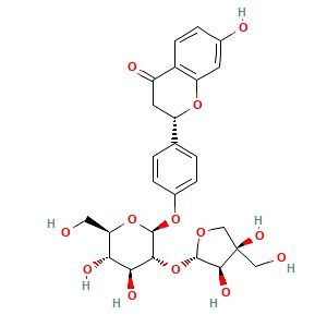 芹糖甘草苷,Liquiritin apioside