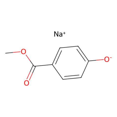 对羟基苯甲酸甲酯钠,Methyl 4-hydroxybenzoate sodium salt