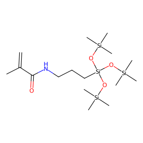 3-甲基丙烯酰胺丙基三（三甲基甲硅烷氧基）硅烷,3-Methacrylamidopropyltris(trimethylsiloxy)silane