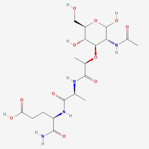 N-乙酰胞壁酰基-L-丙氨酰基-D-异谷氨酰胺 水合物,N-Acetylmuramyl-L-alanyl-D-isoglutamine hydrate