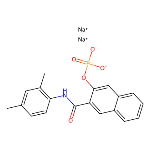 萘酚AS-MX磷酸二钠盐,Naphthol AS-MX phosphate disodium salt