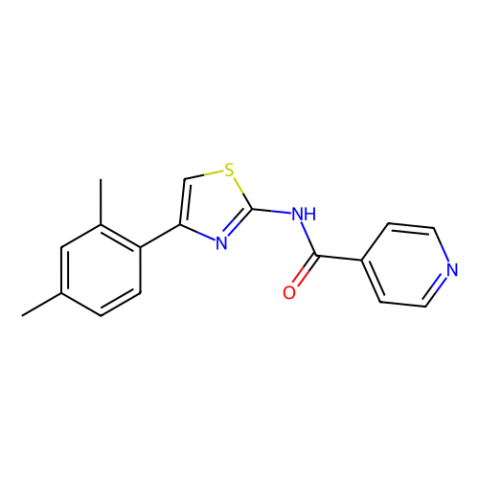 N-[4-(2,4-二甲基苯基)-2-噻唑基]-4-吡啶甲酰胺,N-[4-(2,4-Dimethylphenyl)-2-thiazolyl]-4-pyridinecarboxamide