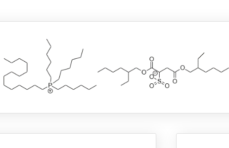 四己基膦二辛基磺基琥珀酸酯,Trihexyltetradecylphosphonium dioctylsulfosuccinate