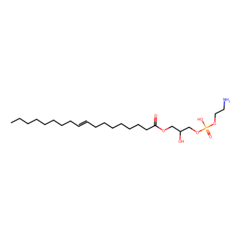1-油酰基-2-羟基-sn-甘油-3-磷酸乙醇胺,1-oleoyl-2-hydroxy-sn-glycero-3-phosphoethanolamine