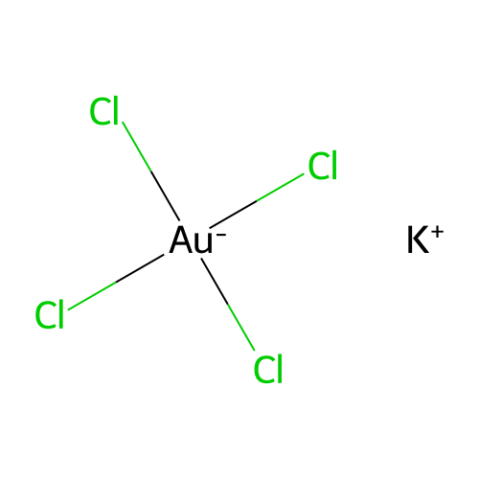 氯金酸钾,Potassium gold(III) chloride