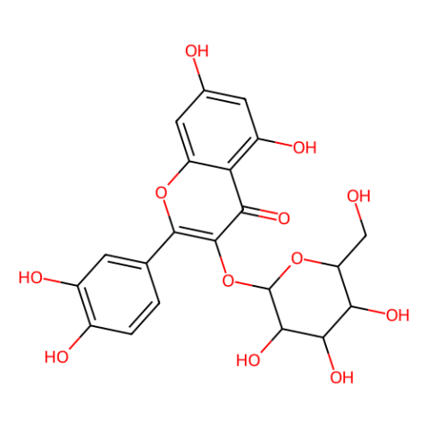 槲皮素 3-D-半乳糖苷,Quercetin 3-D-galactoside