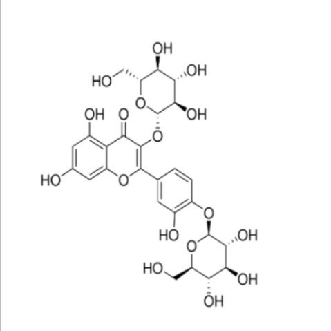 槲皮素 3,4'-二葡糖苷,Quercetin 3,4′-diglucoside