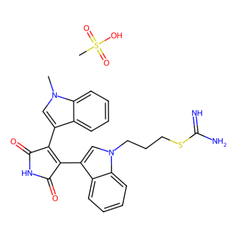 Ro 31-8220 甲磺酸盐,Ro 31-8220 Mesylate