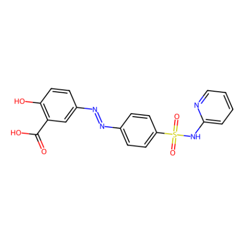 柳氮磺胺吡啶,Sulfasalazine (NSC 667219)