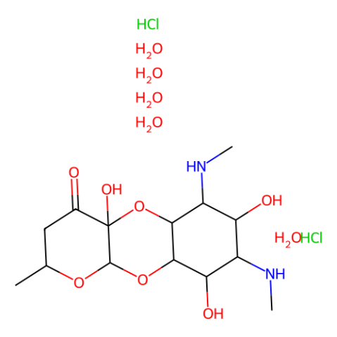 鹽酸大觀霉素五水合物,Spectinomycin pentahydrate dihydrochloride