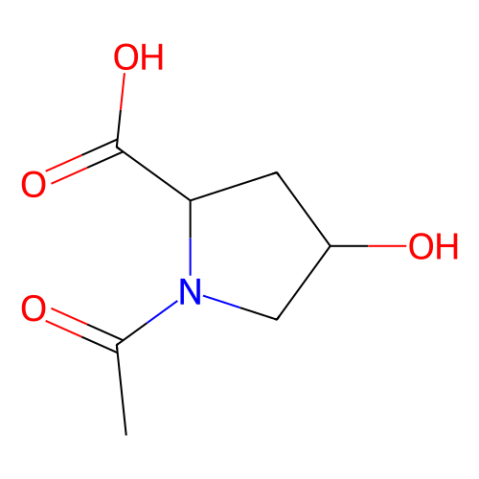 N-乙酰基-L-羟脯氨酸,trans-1-Acetyl-4-hydroxy-L-proline