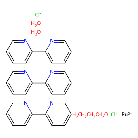 三(2,2′-联吡啶)氯化钌(II) 六水合物,Tris(2,2′-bipyridyl)dichlororuthenium(II) hexahydrate