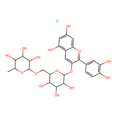 花青素鼠李葡糖苷,Cyanidin 3-O-Rutinoside