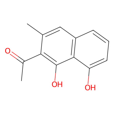 1-（1,8-二羟基-3-甲基萘-2-基）乙酮,1-(1,8-Dihydroxy-3-methyl-naphthalen-2-yl)-ethanone