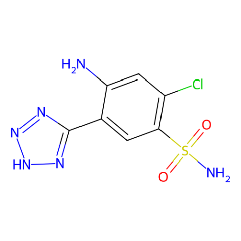 5-(2-氨基-4-氯-5-苯磺酰胺)-1H-四唑,5-(2-Amino-4-chloro-5-sulfamoylphenyl)-1H-tetrazole