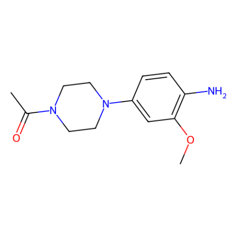 1-[4-(4-氨基-3-甲氧基苯基)哌嗪-1-基]乙-1-酮,1-[4-(4-amino-3-methoxyphenyl)piperazin-1-yl]ethan-1-one