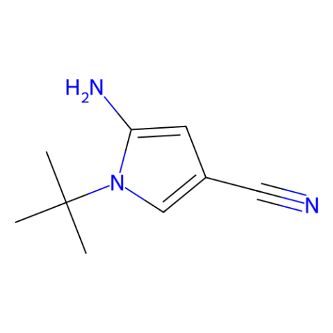 5-氨基-1-叔丁基-1H-吡咯-3-腈,5-amino-1-tert-butyl-1H-pyrrole-3-carbonitrile