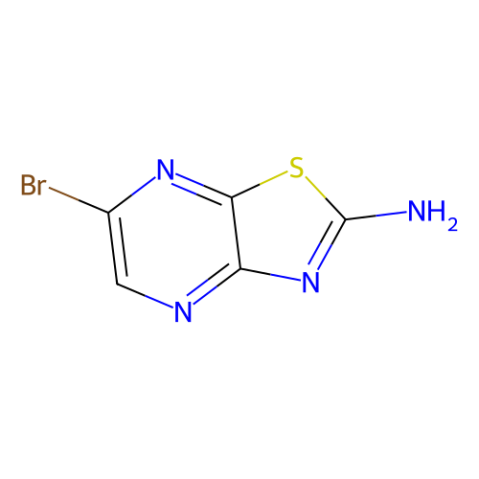 2-氨基-6-溴噻唑并[4,5-b]吡嗪,2-Amino-6-bromothiazolo[4,5-b]pyrazine