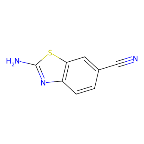 2-氨基-苯并噻唑-6-腈,2-Amino-benzothiazole-6-carbonitrile