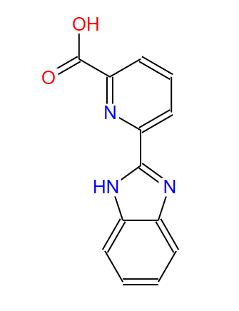 6-(2-苯并咪唑基)吡啶-2-甲酸,6-(1H-benzoimidazol-2-yl)pyridinecarboxylic acid