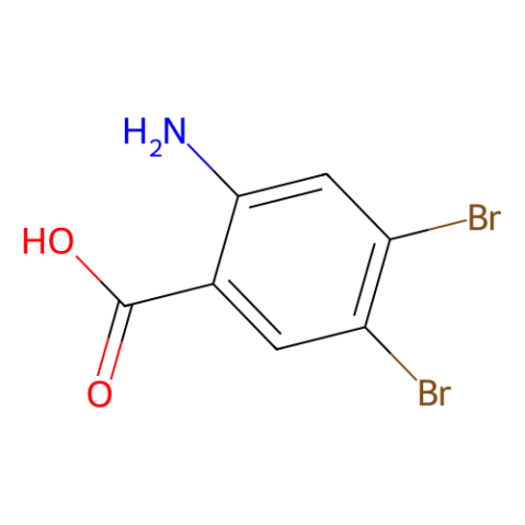 4,5-二溴邻胺苯甲酸,2-Amino-4,5-dibromobenzoic acid