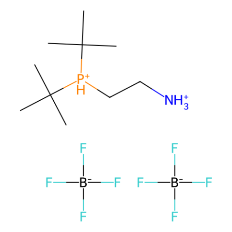 (2-氨乙基)二叔丁基鏻 雙(四氟硼酸鹽),(2-Ammonioethyl)di-t-butylphosphonium bis(tetrafluoroborate)