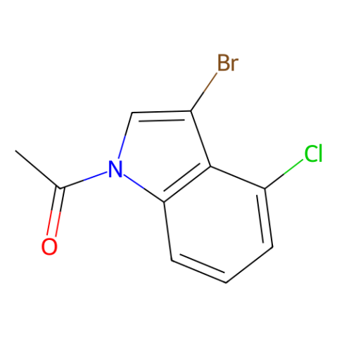 1-乙酰-3-溴-4-氯吲哚,1-Acetyl-3-bromo-4-chloroindole