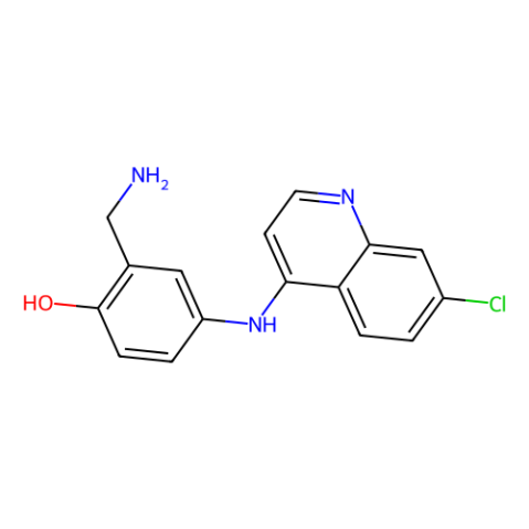 2-（氨基甲基）-4-（（7-氯喹啉-4-基）氨基）苯酚,2-(Aminomethyl)-4-((7-chloroquinolin-4-yl)amino)phenol