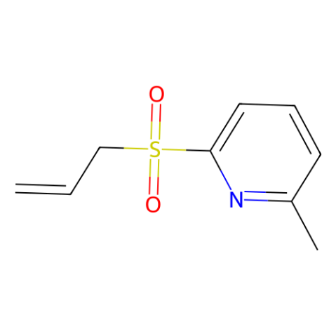 2-(烯丙基磺酰基)-6-甲基吡啶,2-(Allylsulfonyl)-6-methylpyridine