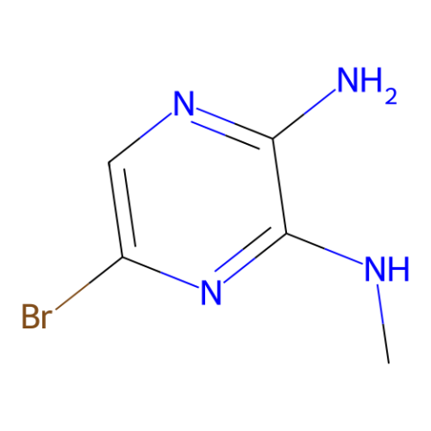 2-氨基-5-溴-3-(甲基氨基)吡嗪,2-Amino-5-bromo-3-(methylamino)pyrazine
