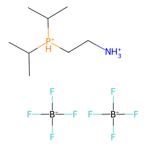 (2-氨乙基)二異丙基鏻雙(四氟硼酸鹽),(2-Ammonioethyl)diisopropylphosphonium bis(tetrafluoroborate)