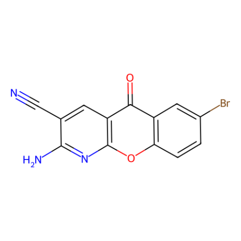 2-氨基-7-溴-5-氧代-5H-[1]苯并吡喃并[2,3-b]吡啶-3-碳腈,2-Amino-7-bromo-5-oxo-5H-[1]benzopyrano[2,3-b]pyridine-3-carbonitrile