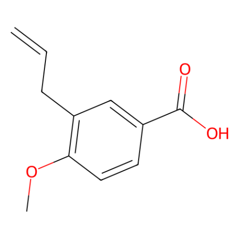 3-烯丙基-4-甲氧基苯甲酸,3-Allyl-4-methoxybenzoic acid