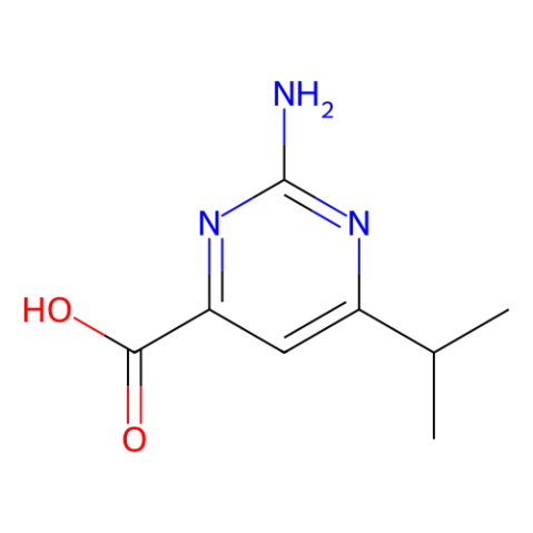 2-氨基-6-異丙基嘧啶-4-羧酸,2-Amino-6-isopropylpyrimidine-4-carboxylic acid