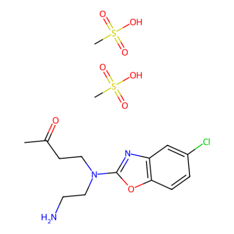 4-((2-氨基乙基)(5-氯苯并[d]恶唑-2-基)氨基)丁-2-酮 二甲磺酸盐,4-((2-Aminoethyl)(5-chlorobenzo[d]oxazol-2-yl)amino)butan-2-one dimethanesulfonate
