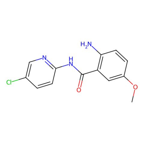 N-(5-氯-2-吡啶)-5-甲氧基-2-氨基苯甲酰胺,2-Amino-N-(5-chloropyridin-2-yl)-5-methoxybenzamide