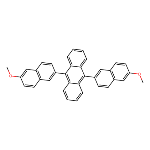9,10-双(6-甲氧基-2-萘基)蒽,9,10-Bis(6-methoxy-2-naphthyl)anthracene