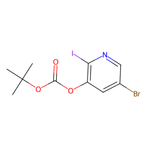 5-溴-2-碘吡啶-3-碳酸叔丁酯,5-Bromo-2-iodopyridin-3-yl tert-butyl carbonate