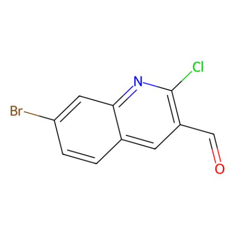 7-溴-2-氯喹啉-3-甲醛,7-Bromo-2-chloroquinoline-3-carboxaldehyde