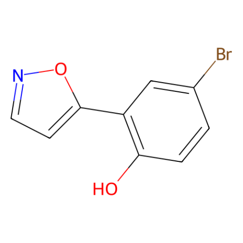 4-溴-2-(5-异噁唑基)苯酚,4-Bromo-2-(5-isoxazolyl)phenol
