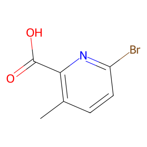 6-溴-3-甲基吡啶-2-羧酸,6-bromo-3-methylpyridine-2-carboxylic acid